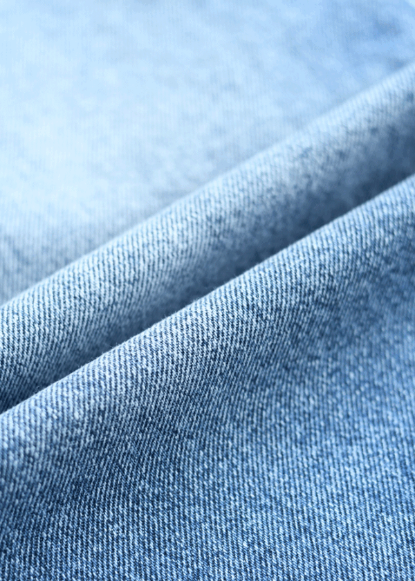 شلوار جین شورت بگ آبی - Image 7