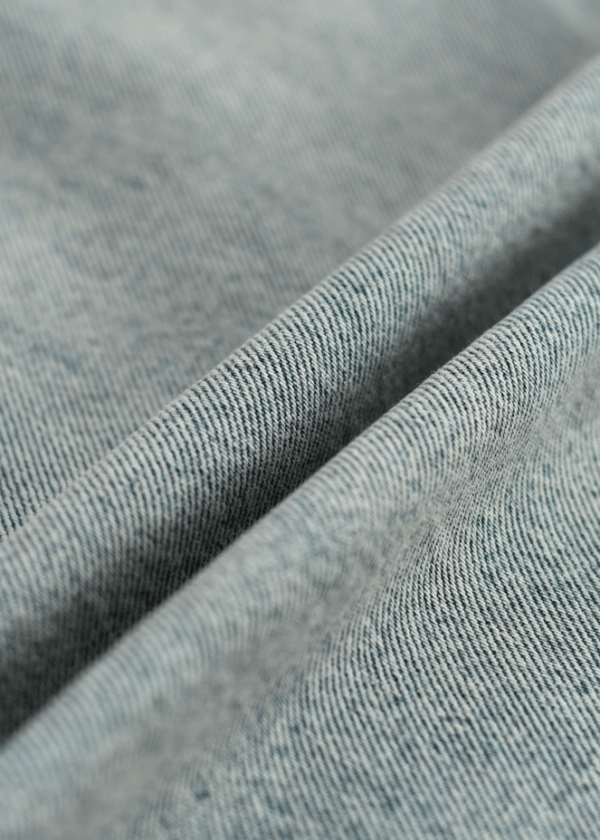 شلوار شرت بگ آبی کدر - Image 8