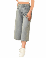 شلوار شرت بگ آبی کدر - Image 5