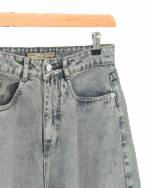 شورت بگ زاپدار آبی کدر - Image 2