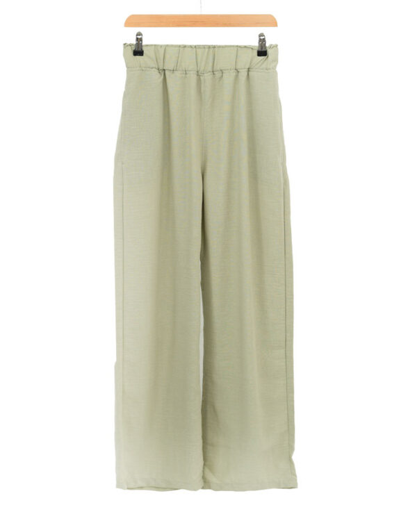 شلوار-لینن--(8) شلوار نیم بگ لینن - Image 1