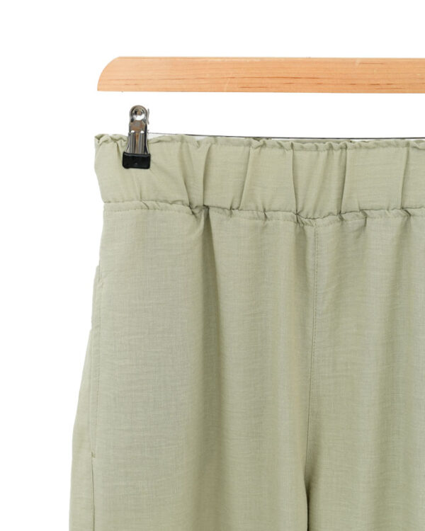 شلوار نیم بگ لینن - Image 6