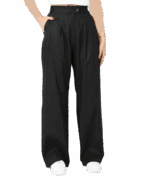 شلوار لینن پیله دار