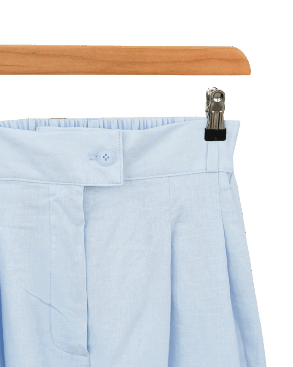 شلوار لینن پیله دار - Image 6