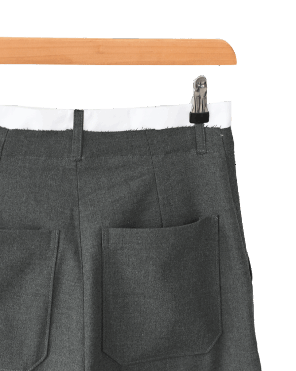 شلوار فول بگ کمر ریش - Image 7