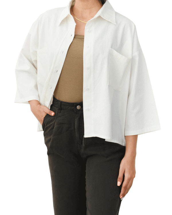 شومیز باکسی دوجیب - Image 8