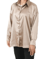 شومیز ساتن رنگی - Image 3