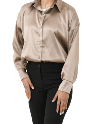 شومیز ساتن رنگی