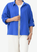 شومیز لینن بیسیک - Image 9