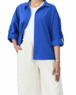 شومیز لینن بیسیک - Image 5