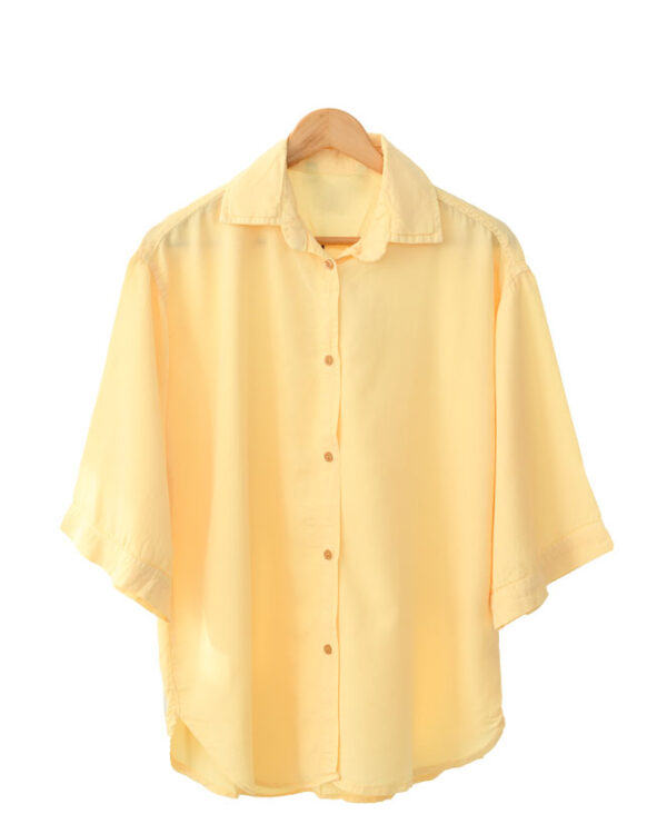 شومیز سیلک رنگی - Image 8