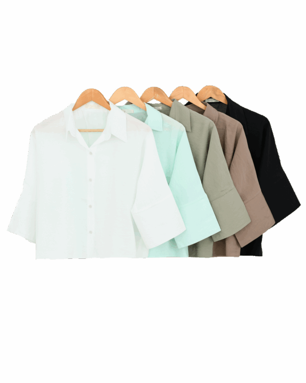 شومیزبیسیک آستین کیمونو - Image 3