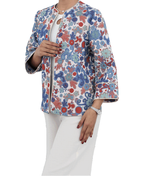 کت طرح گل مغزی دوزی - Image 4