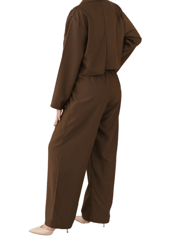 ست کت کراپ و شلوار - Image 6