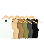 کراپ تاپ بیسیک یقه گرد - Image 2