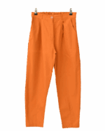 شلوار مام فیت لینن