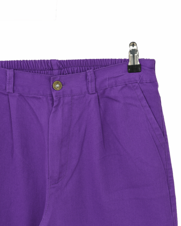 1-(4) شلوار کتان رنگی - Image 3