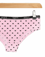 لباس زیر زنانه برزیلین قلب ریز - Image 3