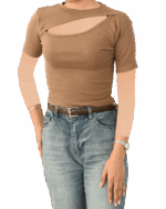 تیشرت جلو اشکی - Image 3