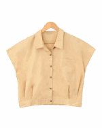 شومیز آستین حلقه ای کوتاه