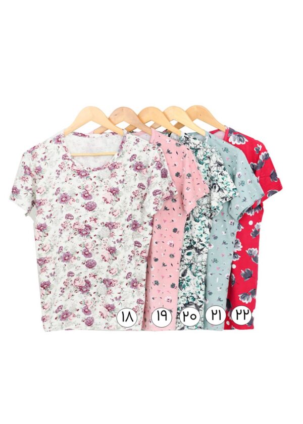 تیشرت طرح دار راحتی - Image 4