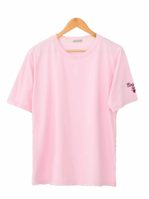 تیشرت آستین سه ربع گلدوزی زنانه