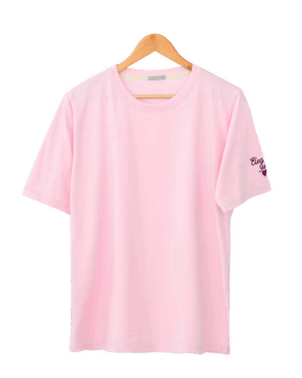 تیشرت آستین سه ربع گلدوزی زنانه - Image 1