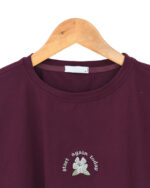 تیشرت زنانه گلدوزی شکوفه - Image 7