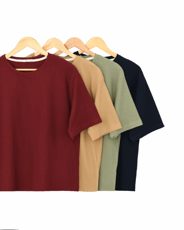 تیشرت بیسکویتی ساده - Image 2