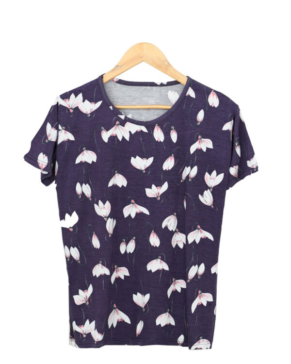 تیشرت طرح دار راحتی - Image 1