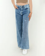 شلوار جین آبی فول بگ واکو - Image 5