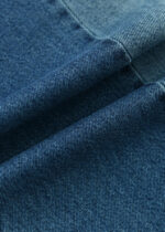 شلوار جین شافل آبی - Image 8