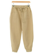 شلوار لینن کمربند دار