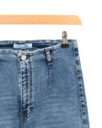 شلوار جین واید لگ آبی - Image 3