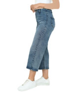 شلوار جین واید لگ آبی - Image 9