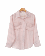 شومیز راه راه جیب پاکتی