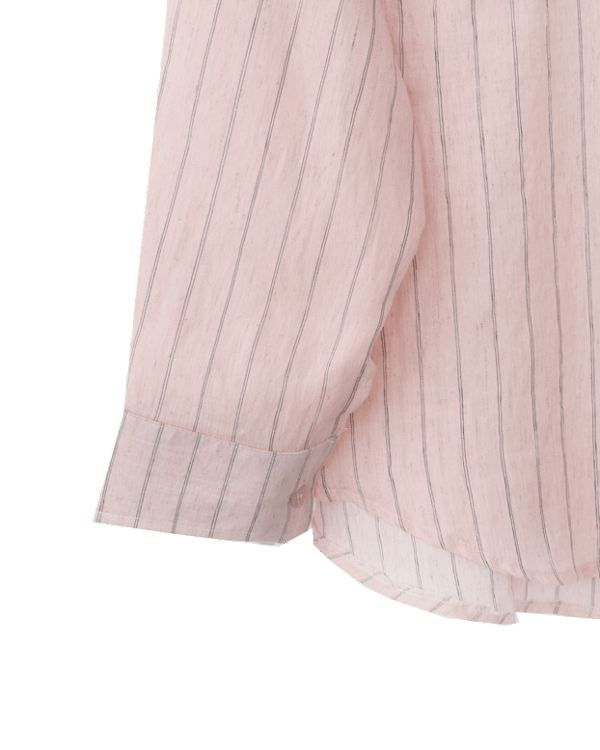 شومیز راه راه جیب پاکتی - Image 5