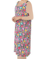 پیراهن دوبند طرح دار - Image 5