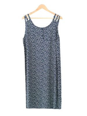 پیراهن دوبند طرح دار