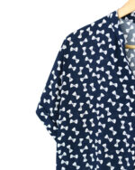 پیراهن یقه هفت طرح دار - Image 7