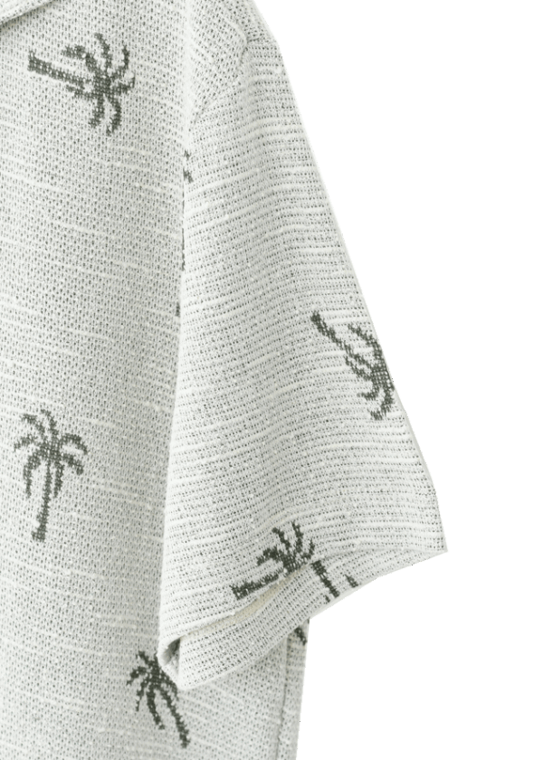 پیراهن مردانه آستین کوتاه نخل کانی راش - Image 2