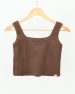 کراپ تاپ یقه خشتی برش عصایی