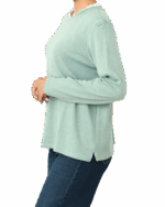 بلوز یقه چین ریز بافت - Image 4