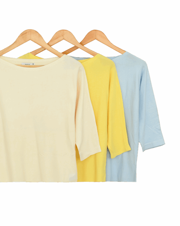 بافت یقه قایقی - Image 2