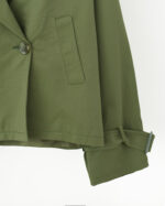 کراپ ترنچ کت - Image 3