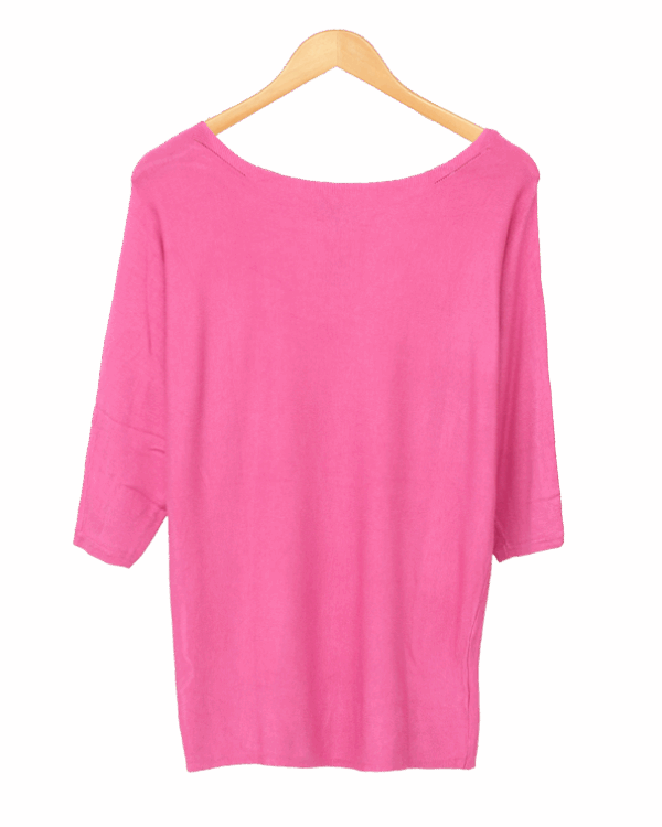 بافت یقه قایقی - Image 3