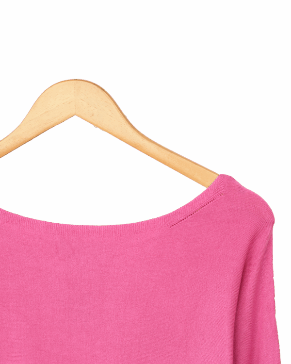 بافت یقه قایقی - Image 8