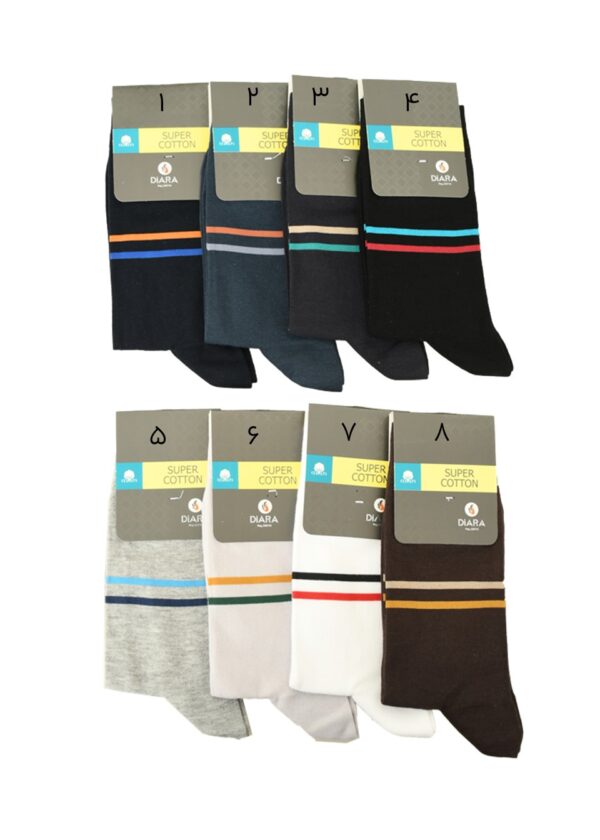 جوراب دو خط مردانه - Image 2