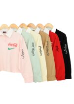 بلوز کراپ یقه دار کوکاکولا - Image 2