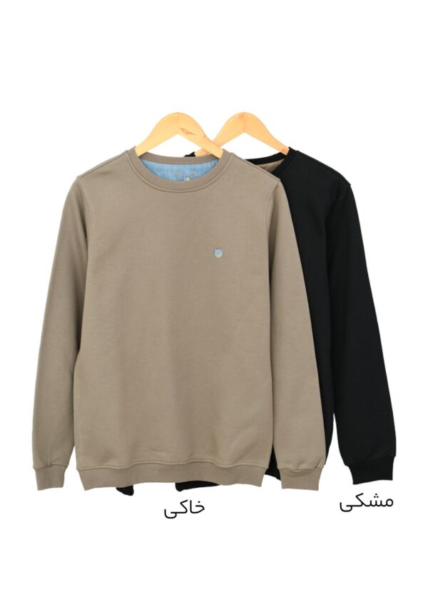 Slide1 پلیور یقه گرد مردانه - Image 3